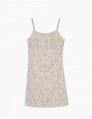 Rochie scurta CROPP, bej, L