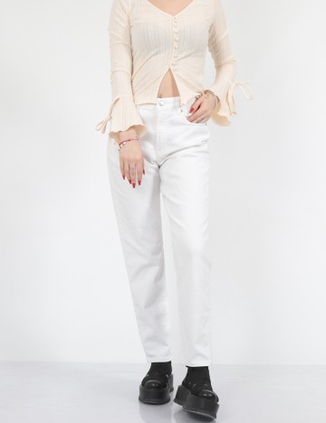 Blugi American Eagle, alb