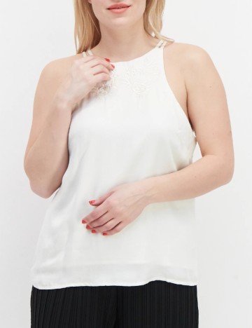 Bluza River Island, alb