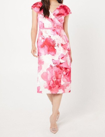 Rochie medie Coast, roz