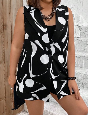 Compleu SHEIN CURVE, negru