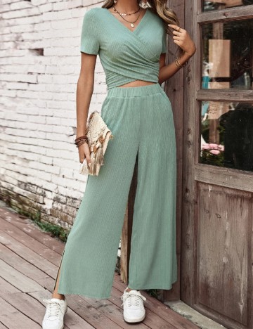 Compleu SHEIN, verde deschis