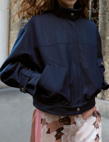 Jacheta Zara, bleumarin inchis