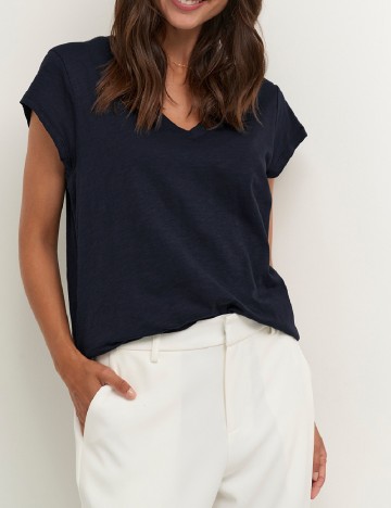 Tricou Culture, bleumarin inchis