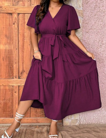 Rochie medie SHEIN CURVE, mov