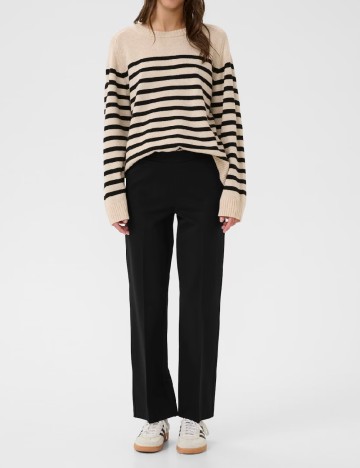 Pantaloni Part Two, negru