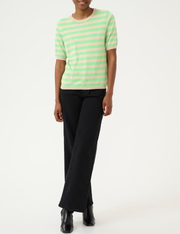 Bluza Kaffe, gri/verde