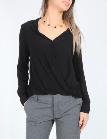 Bluza Bershka, negru