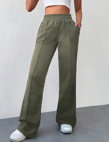 Pantaloni SHEIN, verde
