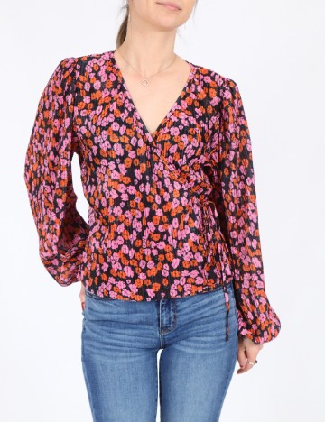 Camasa Ichi, floral print