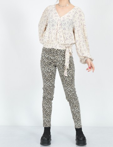 Blugi American Eagle, animal print