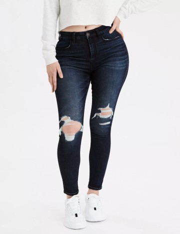 Blugi American Eagle, bleumarin