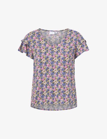 Bluza Vila, floral print