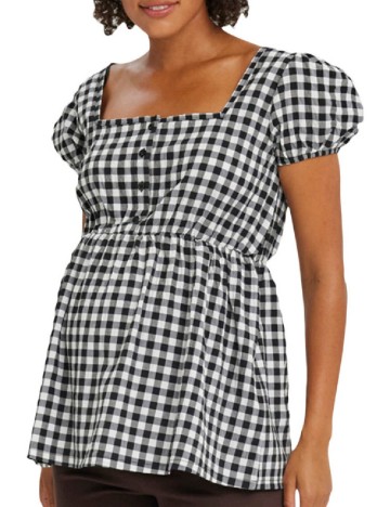 Bluza Mamalicious, alb/negru