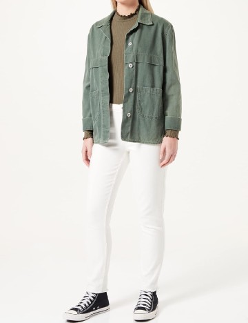 Blugi Jacqueline de Yong, alb