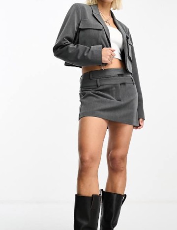 Fusta COLLUSION, gri