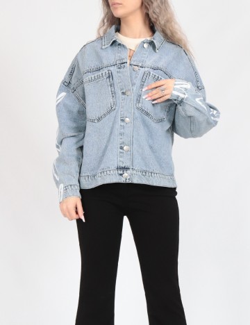 Jacheta Noisy May, albastru