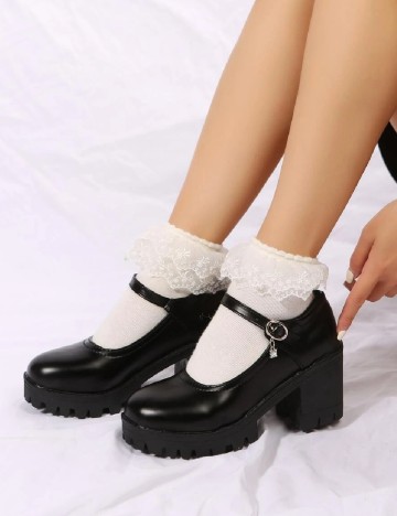 Pantofi SHEIN, negru