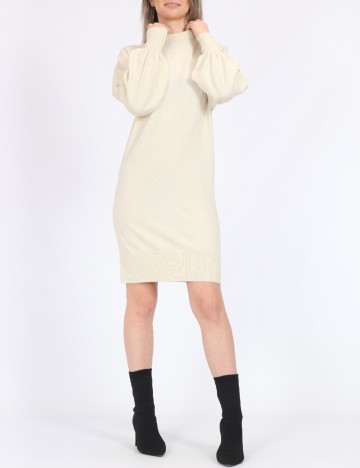 Rochie scurta Only, crem
