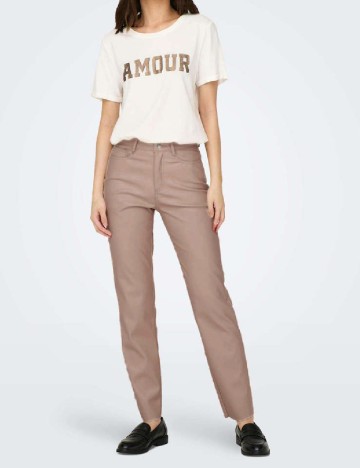 Pantaloni Only, maro