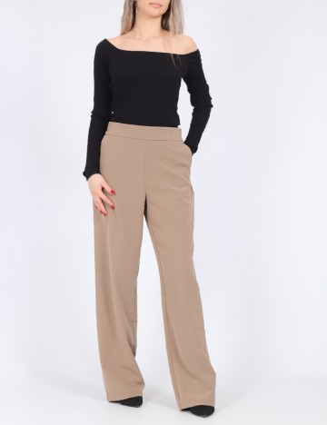 Pantaloni Pieces, maro