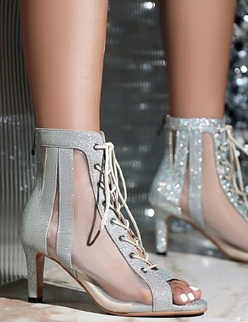 Pantofi SHEIN, argintiu