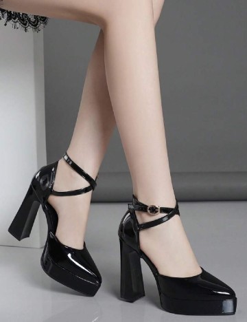 Pantofi SHEIN, negru