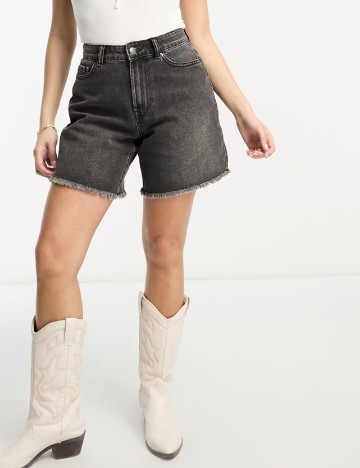 Pantaloni scurti Miss Selfridge, gri