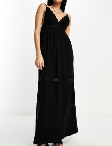 Rochie lunga ASOS, negru