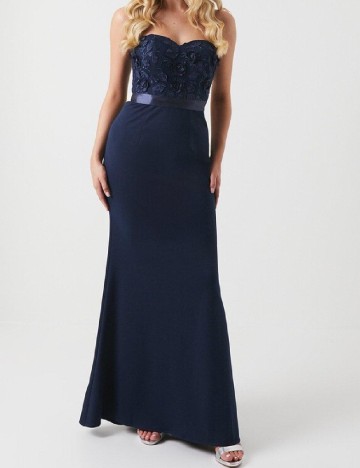 Rochie lunga Coast, bleumarin