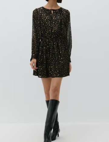 Rochie scurta Reserved, negru