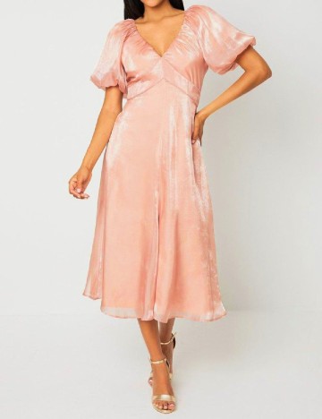 Rochie medie Coast, roz