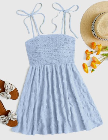 Rochie scurta SHEIN, albastru