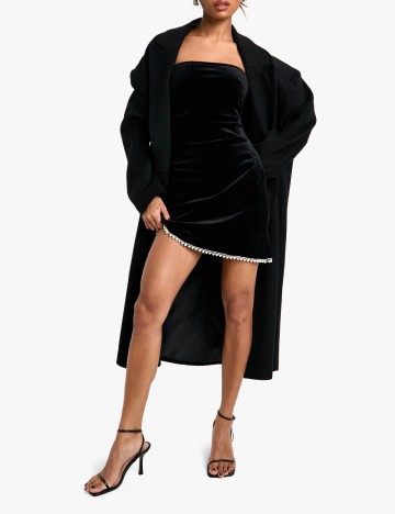 Rochie scurta Boohoo, negru