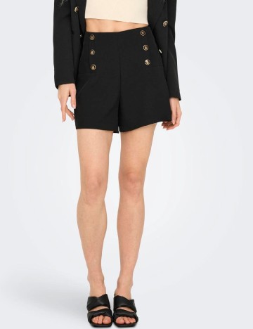 Pantaloni scurti Only, negru