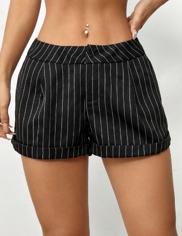 Pantaloni scurti SHEIN, negru