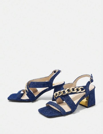 Sandale SHEIN, albastru