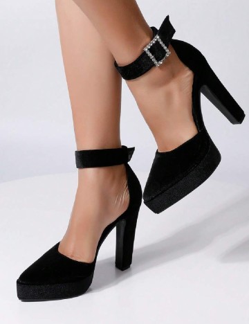 Pantofi SHEIN, negru