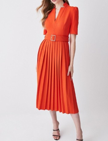 Rochie medie Karen Millen, portocaliu