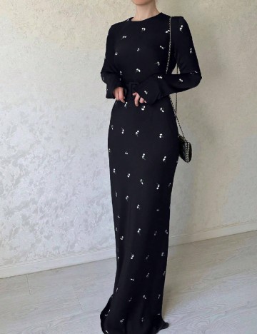 Rochie lunga SHEIN, negru