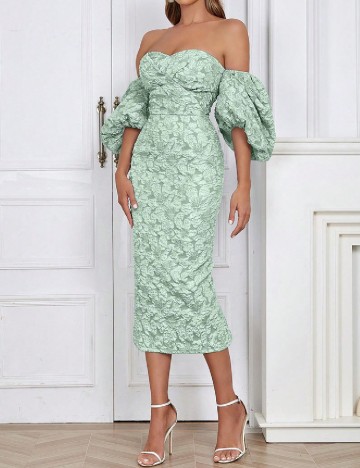 Rochie medie SHEIN, verde
