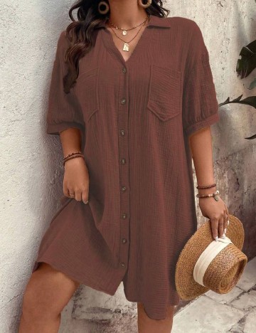 Rochie scurta SHEIN CURVE, visiniu