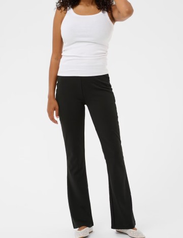 Pantaloni Kaffe, negru