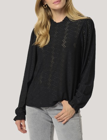 Bluza Cream, negru