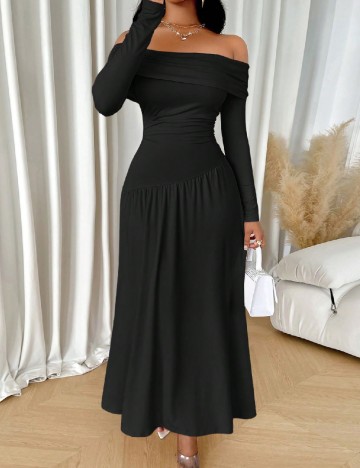 Rochie lunga SHEIN, negru