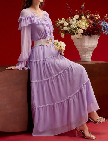 Rochie lunga SHEIN, mov