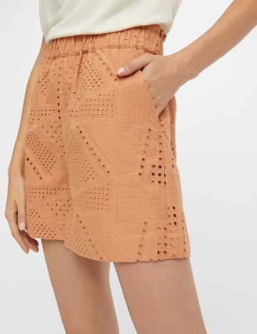 Pantaloni scurti Y.A.S, maro deschis, S