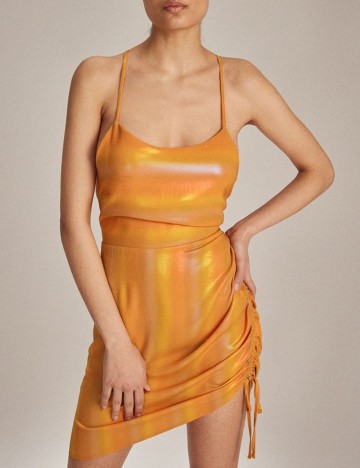 Rochie scurta Reserved, galben, 40