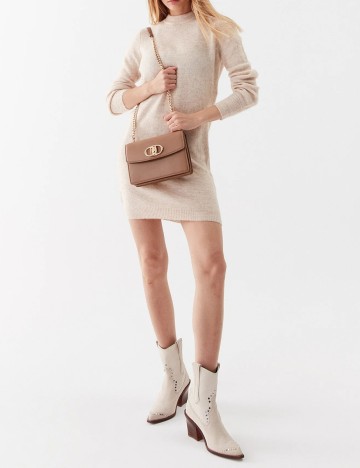 Rochie scurta Y.A.S, crem, L