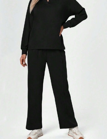 Pantaloni SHEIN, negru